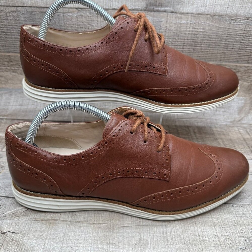 Brown Leather Women's Brogues
